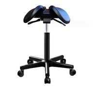 Taburete con Sillín Ajustable, Silla Ergonómica, Taburete Dental, Silla para Clínica, Dentista, SPA, Salones De Masaje, Estudio,L