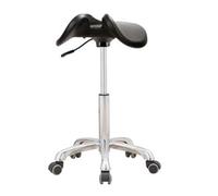 SFKLYU Taburete con Sillín Ergonómico para Dentista, Ajustable, con Respaldo, Silla de Montar, Silla de Dentista, Taburete de Salón, A1