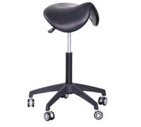 SFKLYU Taburete Ergonómico con Asiento Dividido Estilo Silla de Montar, Silla Médica y Dental Ajustable, Taburete para Dentistas y Médicos Ideal para Clínicas, Spas y Masajes,A1,560~700mm