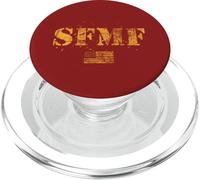 SFMF USA Flag Stand Aside American Military Motto PopSockets PopGrip para MagSafe