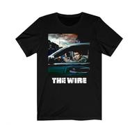 SFMTRTAO The Wire American TV Show Men's T-Shirt Black M