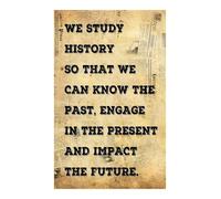 SFNGXXAG History Quote Posters for Classroom - Inspirational Social Studies Wall Art with Retro Design, for Elementary, Middle and High School(Unframed,08x12inch(20x30cm))