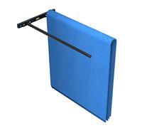 SFNIOKFG Organizador de esterillas de Yoga para Montaje en Pared, Soporte de Almacenamiento de Accesorios Deportivos multifuncionales Negro con Ganchos para Correa de Yoga/Cuerda elástica/c