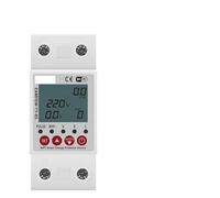 SFOCQVISH 2P 63A Tuya App WiFi Circuito Inteligente Fuga a Tierra Protector de bajo Voltaje Dispositivo de relé Interruptor disyuntor energía medidor de kWh