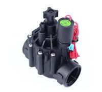 SFOCQVISH Electroválvula de riego de 1'' y 2 vías, 220 V, 12 V, 24 V CC, con Enclavamiento y regulación de caudal for riego agrícola.(DC 24v)