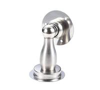 SFOCQVISH Tope de Puerta Tope de Puerta de Acero Inoxidable Baño Heavy Duty Floor Wall Mount Puerta de hogar a Prueba de Viento(Noir)