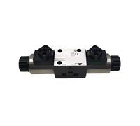 SFOCQVISH Válvula electromagnética hidráulica DHE-0713, 24 V, 110 V CA, válvulas direccionales solenoides de CC(110 Volt)