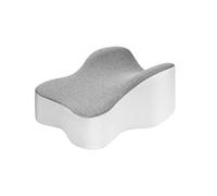 SFOIKVG Almohada Rodillas Almohada viscoelástica for piernas y Rodillas | For dormir de lado entre las piernas Cojín(Gray-18,35x24.5x14cm-07)