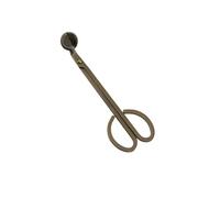 SFOIKVG Cortador de Mecha Cortadora de mechas Vela Estable, Mango Recto Multicolor, Cabeza Redonda, Accesorios Acero Inoxidable, Herramientas para Lámpara de Aceite(Bronze)