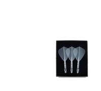 SFOIKVG Dardos Integrado de Vuelo y Eje Juego de 3 con Forma Cometa Vuelo y Eje dardo Integrado para Accesorios(Ice Flight 28mm)