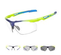 SFOIKVG Gafas ciclismo Photochromic Sunglasses Cycling Glasses Bike Running Man Sun Bicycle Sports Road Eyewear For Women Cycle Goggles para Deportes al aire libre(09)