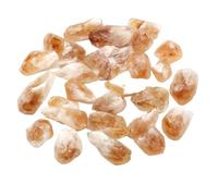 SFOIKVG Piedras Decorativas Piedras caídas, Cristales curativos, Mineral a Granel, Grava, energía, Tanque de Cuarzo, Acuario, decoración jardín para Jardín(Brazil Citrine,1PC)