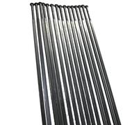 SFOIKVG Radios de Bicicleta 12 unids/Lote Pilar PSR Aero 1423 Calibre de tracción Recta 14 2,0mm Radios Acero Inoxidable Road 14G Bicicleta radios Hoja Plana para Rueda(268mm)