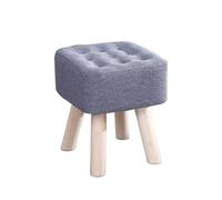 SFOIKVG Reposapies Salon Taburete pequeño de Tela 4 Patas, sofá, Sala Estar, Taburete, Muebles Entrada for Patio y jardín, otomanas, Silla Almacenamiento para Hogar(Style 13)