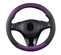 SFONIA Cubierta del Volante Fundas para Volante de Cuero Artificial Universal 37-38cm / 15" Antideslizante Transpirable Durable (Púrpura)