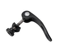 SFQEVHRZ Cierre rápido para sillín de Bicicleta, Abrazadera for tija de sillín liberación rápida for Bicicleta, Perno brocheta M5x45mm, Color Negro