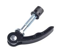 SFQEVHRZ Cierre rápido para sillín de Bicicleta, Tamaños múltiples Multicolores del Tornillo de la Abrazadera Poste sillín liberación rápida Bicicleta(M8x60mm Black)