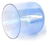 SFQEVHRZ Cuencos tibetanos de Cuarzo, Cuenco Tibetano de Cristal Cuarzo Premium 8 Pulgadas, 432 HZ, con golpeador y Junta tórica(Indigo,D Note)