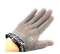 SFQEVHRZ Guantes resistentes a cortes, Cuchillo de chef acero inoxidable resistente a cortes, ideal for carniceros y sastres. Antideslizante, antioxidante fácil limpiar(1pcs/XXL)