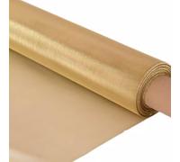 SFQEVHRZ Malla metálica Tejida de latón, Malla de latón Coayuou, Filtro de Alambre de Cobre, Malla de Alambre de Cobre, Malla de Alambre Tejido, Ideal(Brass 1x1m,10 Mesh)