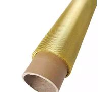 SFQEVHRZ Malla metálica Tejida de latón, Malla de latón Coayuou, Filtro de Alambre de Cobre, tamiz de Cobre Puro, Malla de Alambre de Cobre, Malla de Cobre(Brass 1x1m,80 Mesh)
