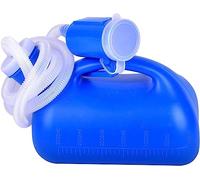 SFQEVHRZ Orinales Unisex Botella de orina， Botella for orinar for Cama Masculina con colector de 3000 ml y Tubo de 1,6 m(Beige)