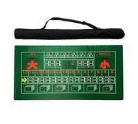 SFQEVHRZ Póquer Mat， Diseños de Dados, tapete de póker Texas Hold'em, Juegos de póker, Telas no Wavon/tapete de Goma, manteles for Mesa de póker