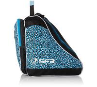 Sfr Skates SFR Designer Ice & Skate Bag Bolsa de tela y de playa, Unisex adultos, Azul (Blue Leopard)
