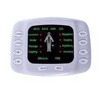 SFSSWSRYDF TENS Digital Electroestimulador para aliviar las molestias TENS/EMS Aparato de electroestimulación con 8 modos 15 niveles de intensidad
