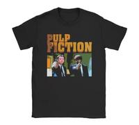 SftrDFsiu Pulp Fiction 1994 Movie Film Unisex T Shirt Black M
