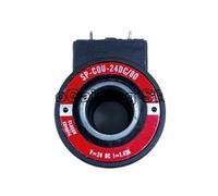 SFTSVFEO Bobina De Válvula Doméstica SP-COU-24DC/80 SP-COI-230/50/60/80 SP-COU-12DC/80 Orificio Interior 18mm Alto 39mm(SP-COU-24DC-80)