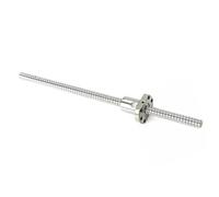 SFU1204 150 200 250 300 350 400 450 500 550 600 650 700 800 mm tornillo de bolas de rodillo en frío con tuerca de bola simple 1204(24mm dia nut,150mm)