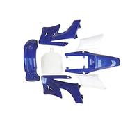 SFUO Cubierta de Motocicleta Cubierta de Carne de plástico Funda de Carga plástica Pegatina de Guardia FIT FIT DE Apollo Orion 49CC 110cc 125cc 150cc 250cc (Color : Blue)