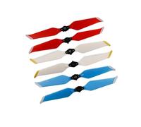 SFWWPFSKK Compatible con 2 hélices P 8743 de 4/8 Piezas, hélices de bajo Ruido, Pieza Plegable de liberación rápida, hélices de Ruido, Universal for Accesorios de Drones(Red Silver 4pcs)