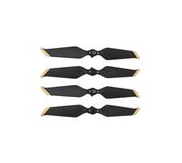 SFWWPFSKK Compatible con 2 hélices P 8743 de 4/8 Piezas, hélices de bajo Ruido, Pieza Plegable de liberación rápida, hélices de Ruido, Universal for Accesorios de Drones(Black Gold 4pcs)