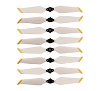 SFWWPFSKK Compatible con 2 hélices P 8743 de 4/8 Piezas, hélices de bajo Ruido, Pieza Plegable de liberación rápida, hélices de Ruido, Universal for Accesorios de Drones(White Gold 8pcs)