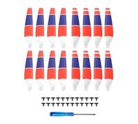 SFWWPFSKK Hélice Compatible con dron 4Pro 6030F de bajo Ruido, Ligera, de ala, repuestos de liberación rápida, Compatible con 4 Pro, Piezas de reparación universales(Colorful 16pcs)