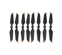 SFWWPFSKK Hélices Plegables 8743 de liberación rápida (Paquete de 8), 2 Piezas de hélice de bajo Ruido, compatibles con Accesorios universales M2.(Gold Silver)