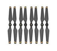 SFWWPFSKK Juego de 8 Piezas 8330 Compatible con hélices de Drones Plegables de liberación rápida, Accesorios de Repuesto, Piezas de Repuesto, Ventilador CW CCW Universal(8pcs Golden Edge)
