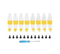 SFWWPFSKK Juego de 8 Piezas de hélice 4726F con Piezas de Repuesto de Tornillo, Compatible con Accesorios universales for Drones 2SE/SE(Sky Blue)