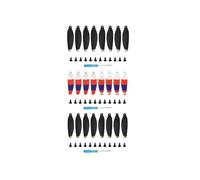 SFWWPFSKK Juego de 8 Piezas de hélice con Destornillador Compatible con dron m2 2SE con Universal(Blue)