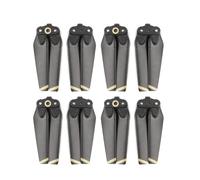 SFWWPFSKK Juego de hélices de 8 Piezas Compatible con dron 4730F, hélice Plegable de liberación rápida, repuestos de hélice, Accesorios de ala CW/CCW universales(4 Pair Black Gold)