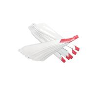 SFWWPFSKK Paquete de 12 hélices Plegables compatibles con Drones T30, Blancas, R3820, de Carbono, universales.