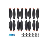 SFWWPFSKK Paquete de 16 Piezas de hélice Ligeras compatibles con dron 4726, Accesorios de Ventilador de ala, Piezas de Repuesto, Kit de Tornillos Universal(16PCS Orange)