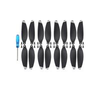 SFWWPFSKK Paquete de 16 Piezas de hélice Ligeras compatibles con dron 4726, Accesorios de Ventilador de ala, Piezas de Repuesto, Kit de Tornillos Universal(16PCS Silver)