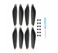 SFWWPFSKK Pieza de hélice de 8 Piezas con Tornillos, repuestos compatibles con Accesorios for Drones 4p 3p universales(Golden)