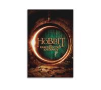 SFXOFNGUE Póster decorativo de la película The Hobbit 1 Unexpected Journey (1 viaje inesperado) para pared e impresión artística moderna para dormitorio familiar, 60 x 90 cm