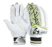 SG Batting Gloves Club | LH, Junior Size, Multicolor | Professional Grade Padded Gloves | Superior Finger Protection | Comfortable & Durable Wicketkeeper Gloves for Junior Cricketers