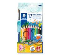 Lápices de acuarela en estuche, pack de 12 unidades ㅤ