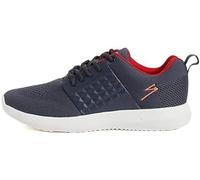 SG Franklin Running Shoe for Mens & Boys (Dark Gray/Red, Size- 7 UK / 8 US / 41 EU) Material-Rubber, PVC Synthetic Leather | Ideal for Trail Running | Breathable | Lightweight | Comfortable